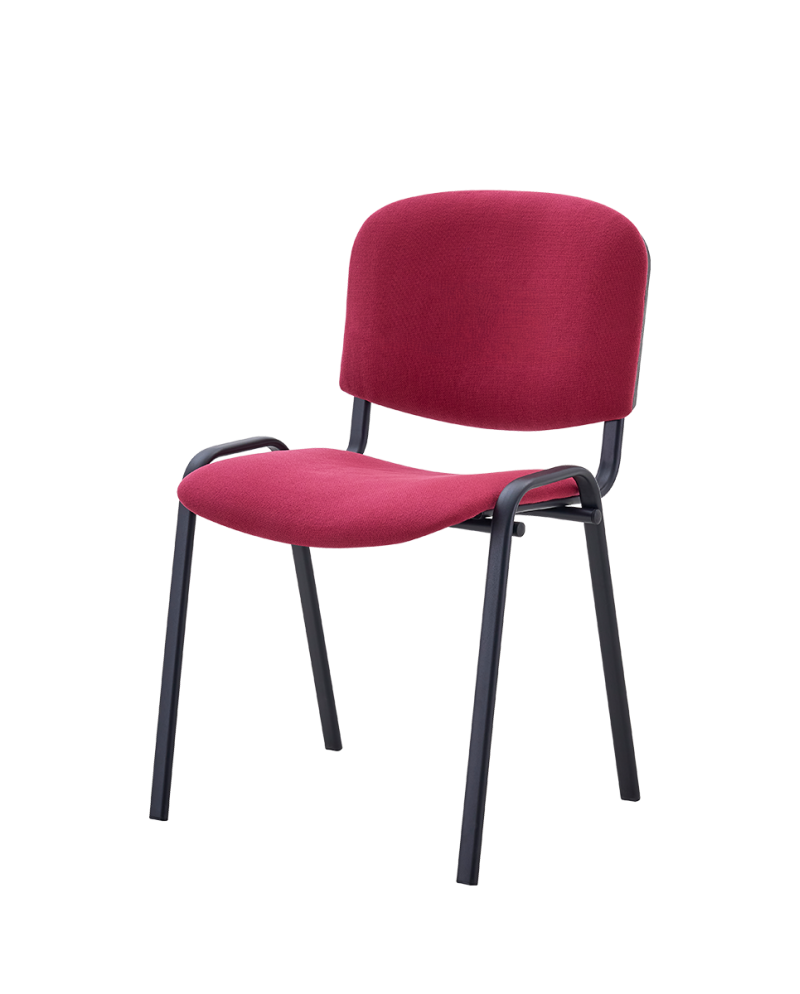 Stuhl ISO 24H BL T0019 Burgund