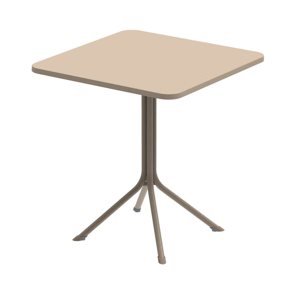 klappbarer tisch Grafner XL Aluminium Camping klappbar, stabil und tragbar, 80 x 60 x 70 cm, mit Griff, belastbar bis 50 kg, Klapptisch Alu Gartentisch Mehrzwecktisch Outdoor Koffertisch Picknick Tisch Festival Color:Black - Leather