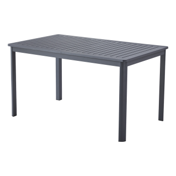 Tisch TERRAZZA 140x85 Dunkelgrau
