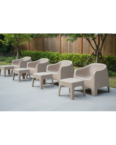 Tisch DUNA-T 49x49 Beige