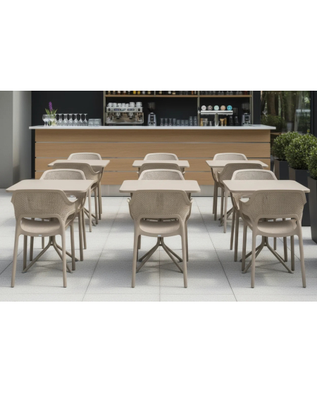 Tisch PRATO 70x70 Beige