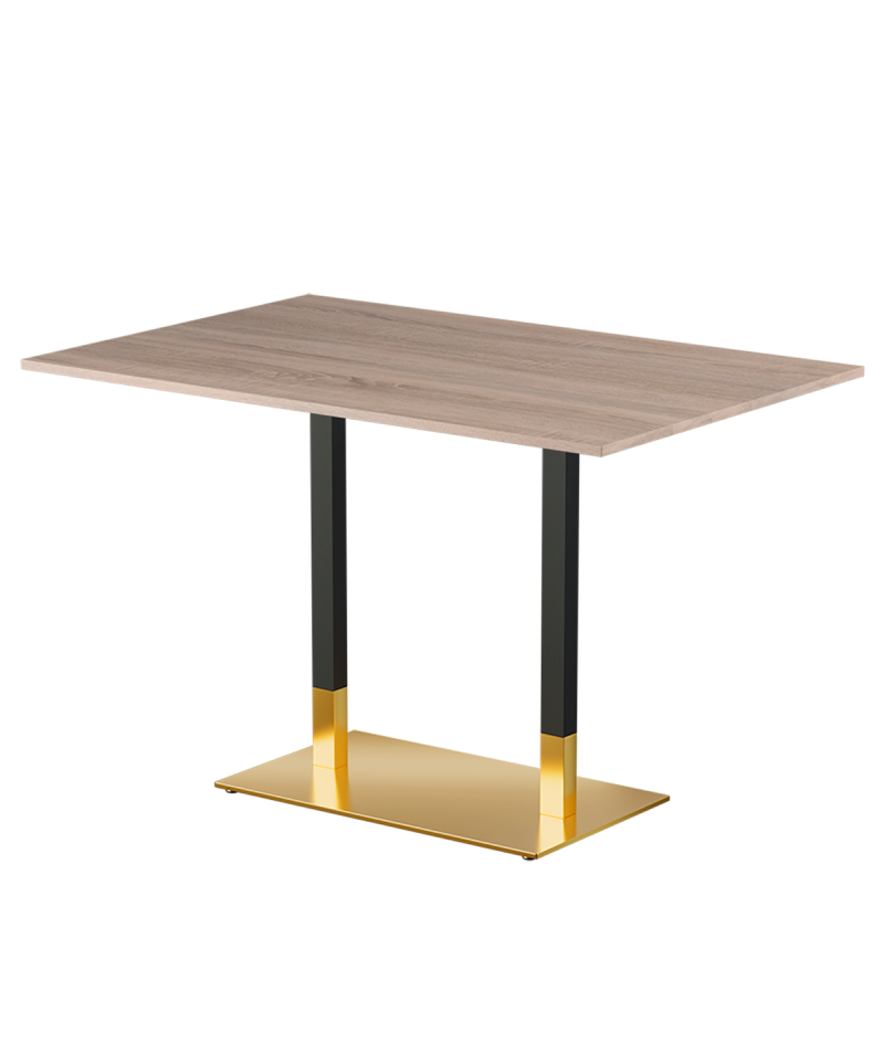 Tisch OMEGA DUO mit Laminierte-Platten 18 mm