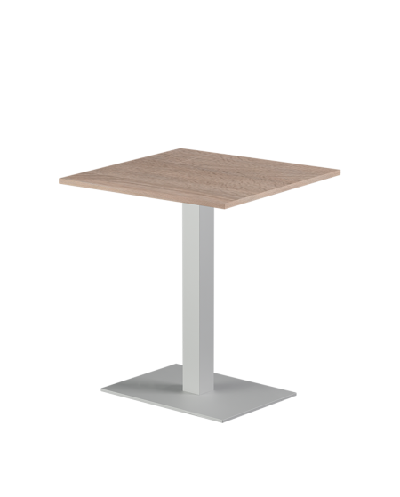 Tisch ALFA 40x55 Weiss mit Laminierte-Platten 18 mm
