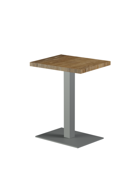 Tisch ALFA 40x55 Grau mit Laminierte-Platten 18 mm