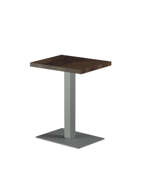 Tisch ALFA 40x55 Grau mit Laminierte-Platten 18 mm