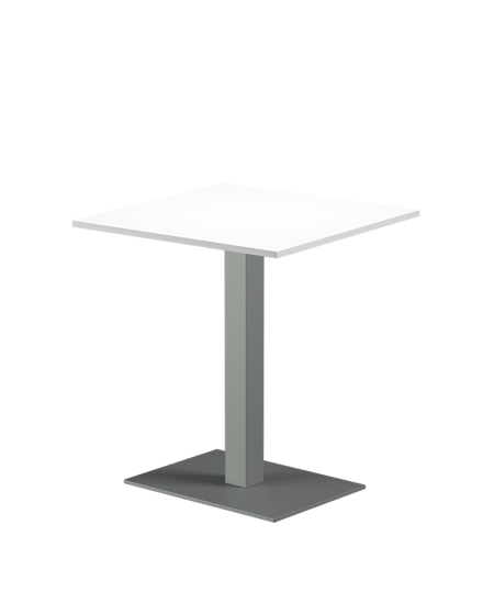Tisch ALFA 40x55 Grau mit Laminierte-Platten 18 mm