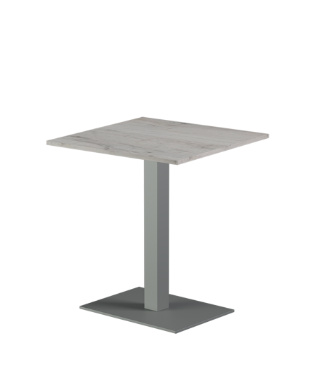 Tisch ALFA 40x55 Grau mit Laminierte-Platten 18 mm