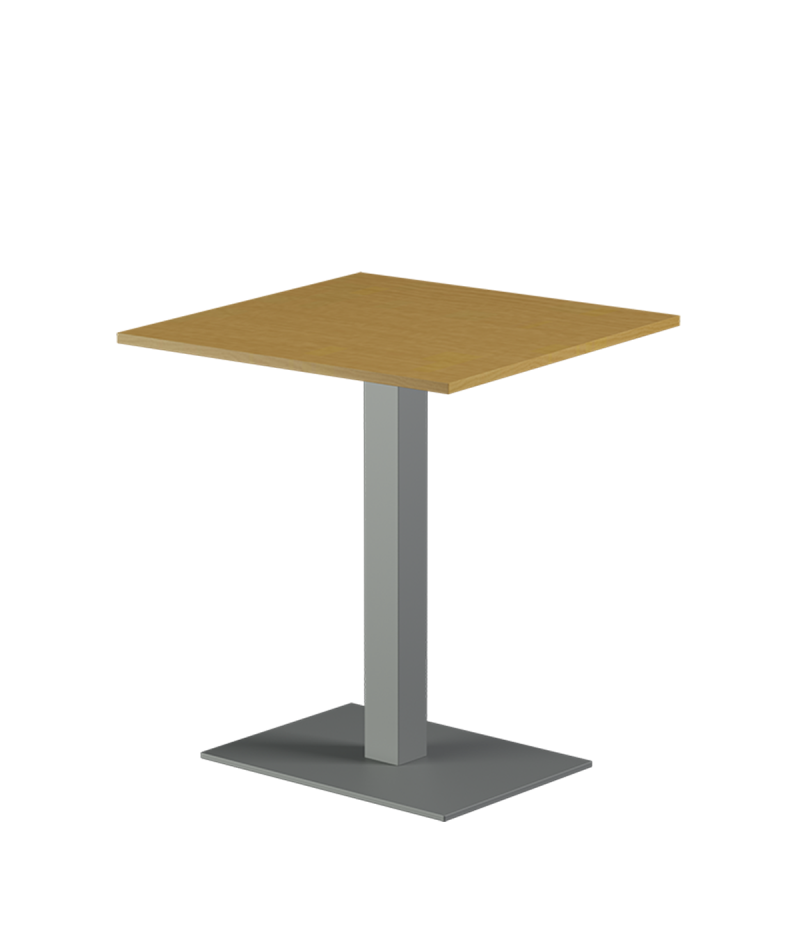 Tisch ALFA 40x55 Grau mit Laminierte-Platten 18 mm