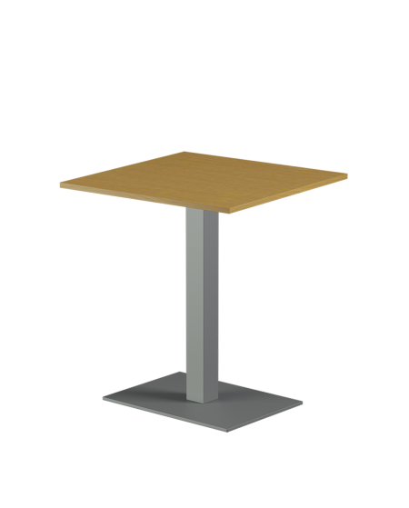 Tisch ALFA 40x55 Grau mit Laminierte-Platten 18 mm