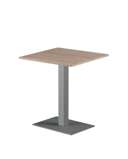 Tisch ALFA 40x55 Grau mit Laminierte-Platten 18 mm