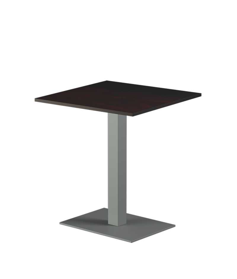 Tisch ALFA 40x55 Grau mit Laminierte-Platten 18 mm