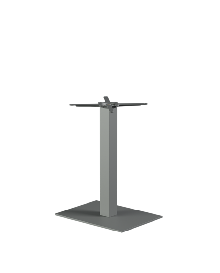 Tisch ALFA 40x55 Grau mit Laminierte-Platten 18 mm
