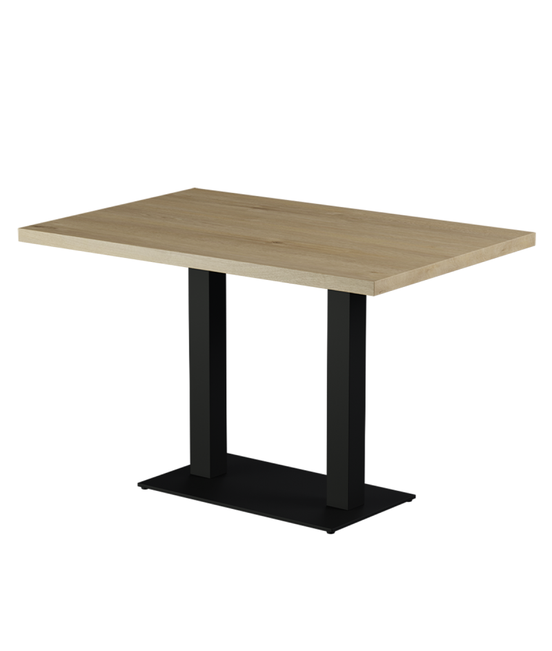 Tisch ALFA DUO mit Laminierte-Platten 18 mm