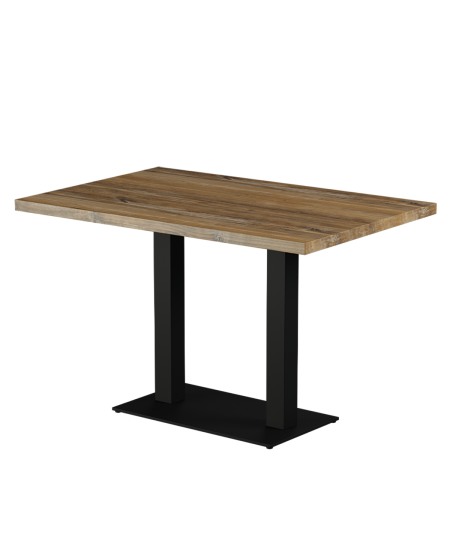 Tisch ALFA DUO mit Laminierte-Platten 18 mm