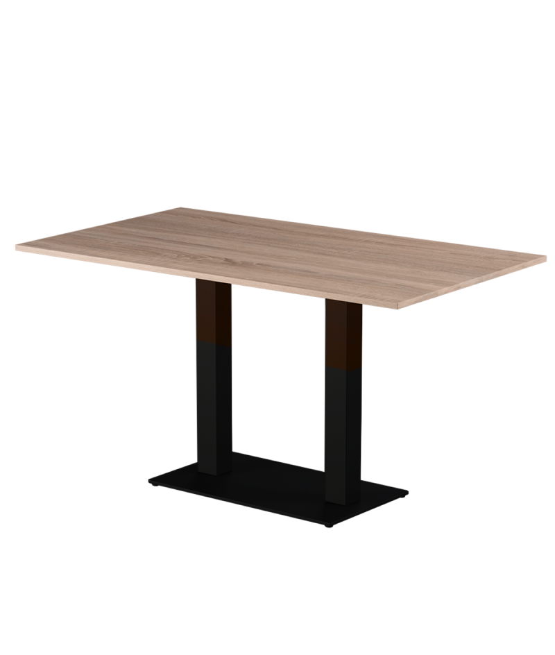 Tisch ALFA DUO mit Laminierte-Platten 18 mm