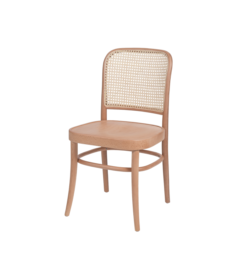 Bugholzstuhl LOOMI 811 Rattan Natur