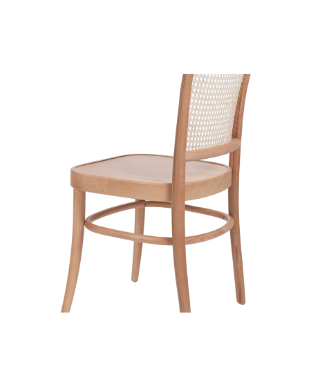Bugholzstuhl LOOMI 811 Rattan Natur