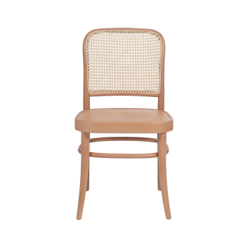 Bugholzstuhl LOOMI 811 Rattan Natur