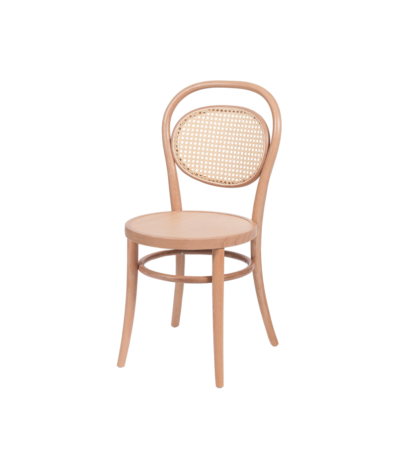 Bugholzstuhl ELLIPSE Rattan Natur
