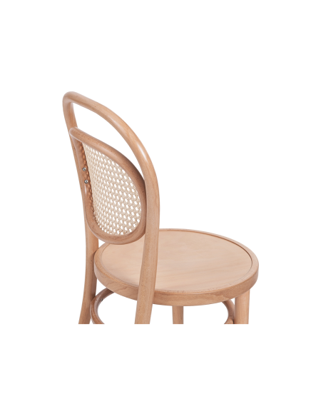 Bugholzstuhl ELLIPSE Rattan Natur