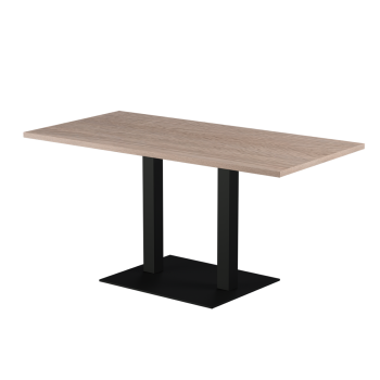 Tisch ALFA XL DUO mit Laminierte-Platten 28 mm