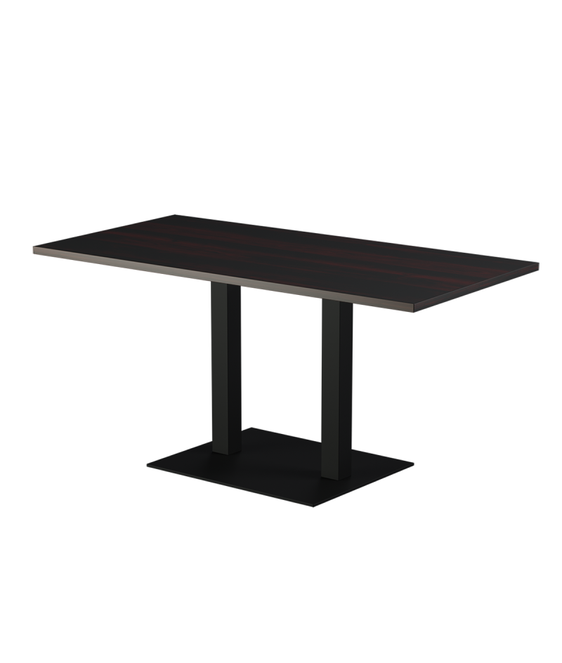 Tisch ALFA XL DUO mit Laminierte-Platten 28 mm