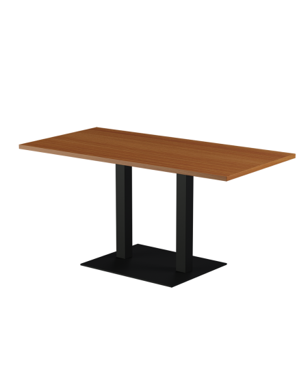 Tisch ALFA XL DUO mit Laminierte-Platten 28 mm