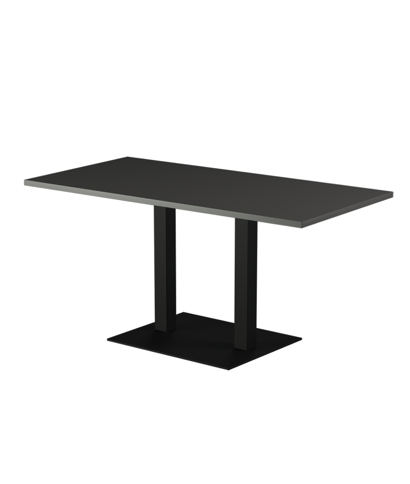 Tisch ALFA XL DUO mit Laminierte-Platten 28 mm