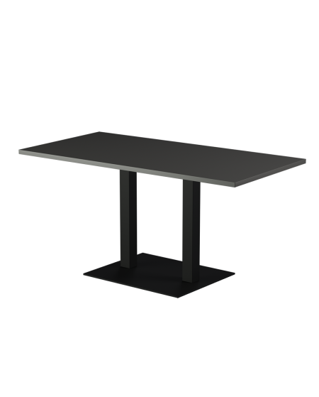 Tisch ALFA XL DUO mit Laminierte-Platten 28 mm