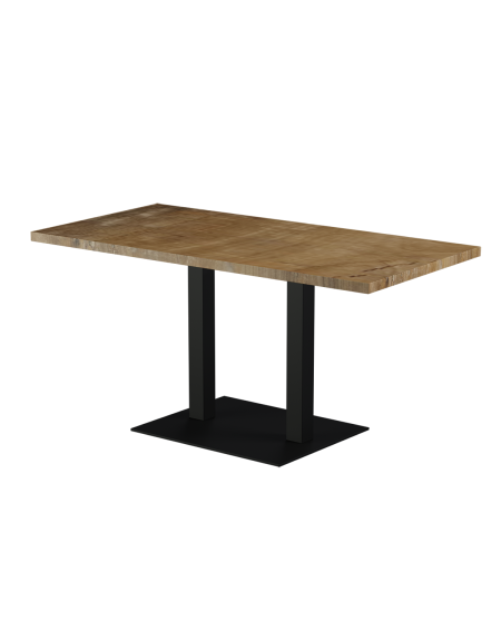 Tisch ALFA XL DUO mit Laminierte-Platten 28 mm