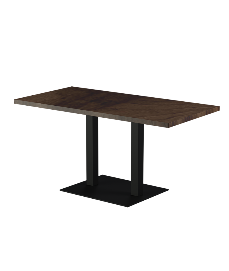 Tisch ALFA XL DUO mit Laminierte-Platten 28 mm