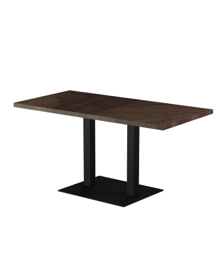 Tisch ALFA XL DUO mit Laminierte-Platten 28 mm
