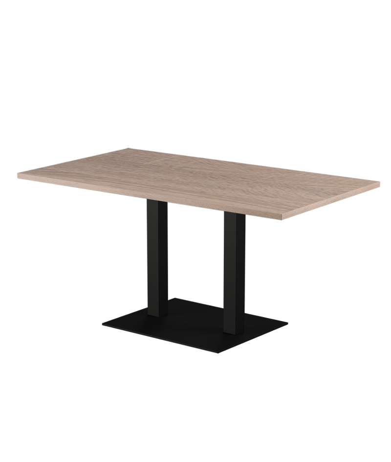 Tisch ALFA XL DUO mit Laminierte-Platten 28 mm