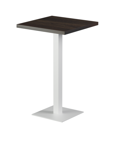 Tisch ALFA BAR Weiss mit Laminierte-Platten 18 mm