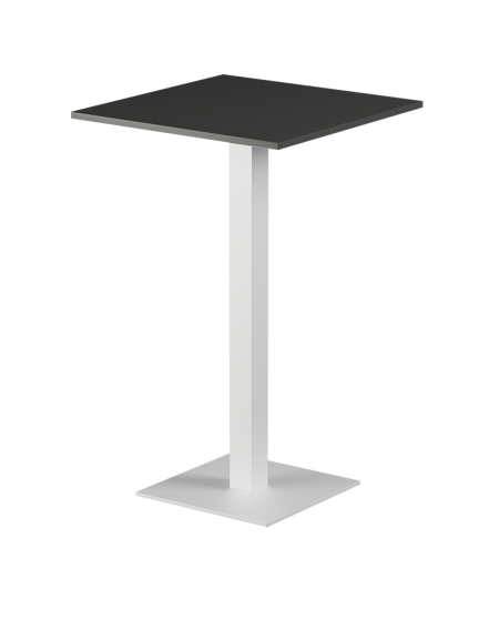 Tisch ALFA BAR Weiss mit Laminierte-Platten 18 mm
