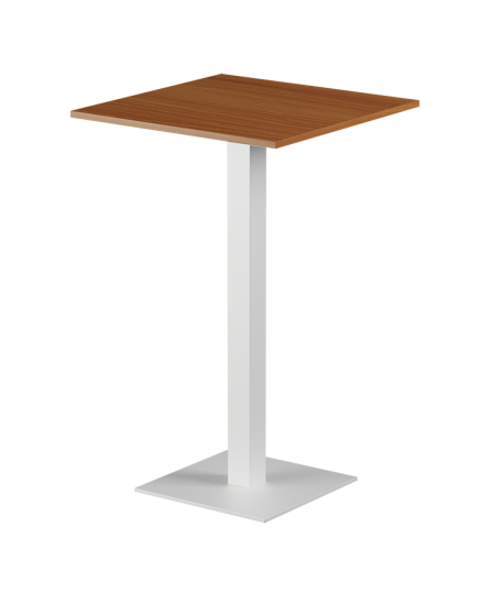 Tisch ALFA BAR Weiss mit Laminierte-Platten 18 mm