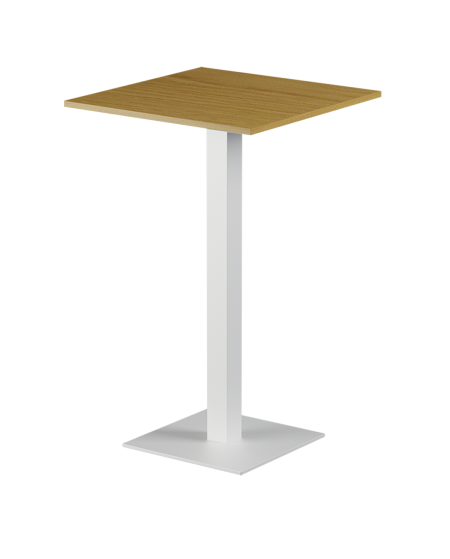 Tisch ALFA BAR Weiss mit Laminierte-Platten 18 mm