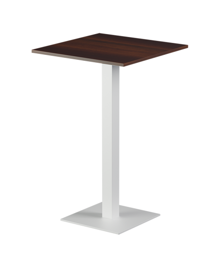Tisch ALFA BAR Weiss mit Laminierte-Platten 18 mm
