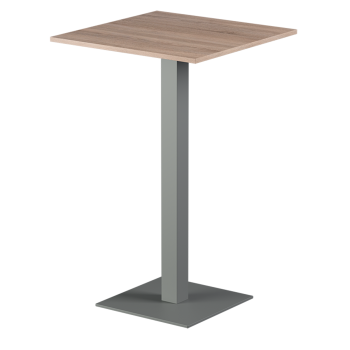 Tisch ALFA BAR Grau mit Laminierte-Platten 18 mm