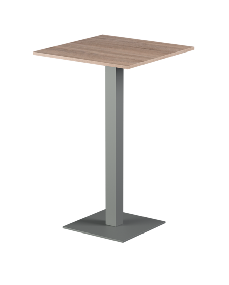 Tisch ALFA BAR Grau mit Laminierte-Platten 18 mm