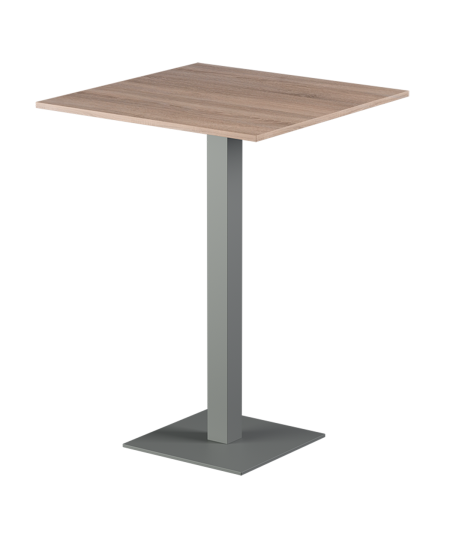 Tisch ALFA BAR Grau mit Laminierte-Platten 18 mm