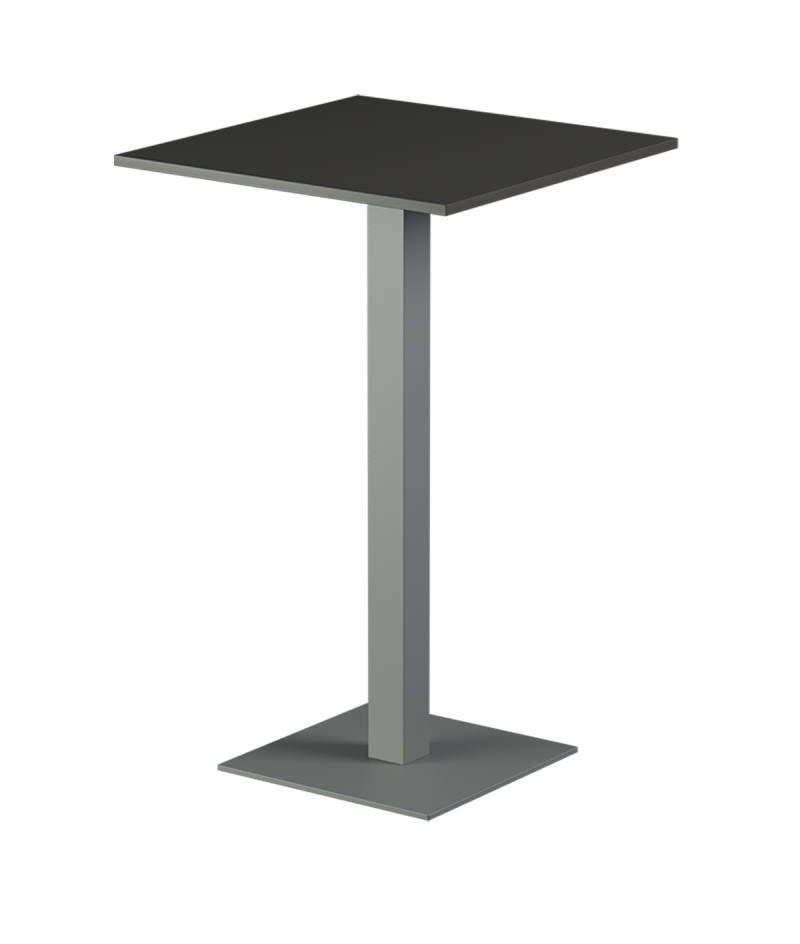 Tisch ALFA BAR Grau mit Laminierte-Platten 18 mm