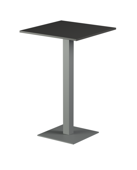 Tisch ALFA BAR Grau mit Laminierte-Platten 18 mm