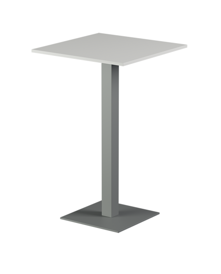 Tisch ALFA BAR Grau mit Laminierte-Platten 18 mm