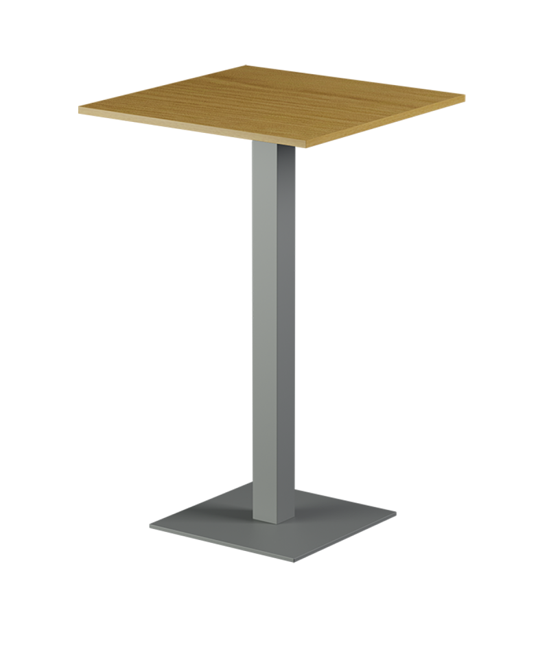 Tisch ALFA BAR Grau mit Laminierte-Platten 18 mm