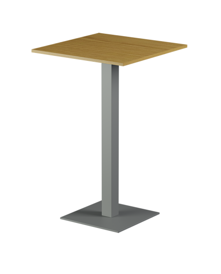 Tisch ALFA BAR Grau mit Laminierte-Platten 18 mm
