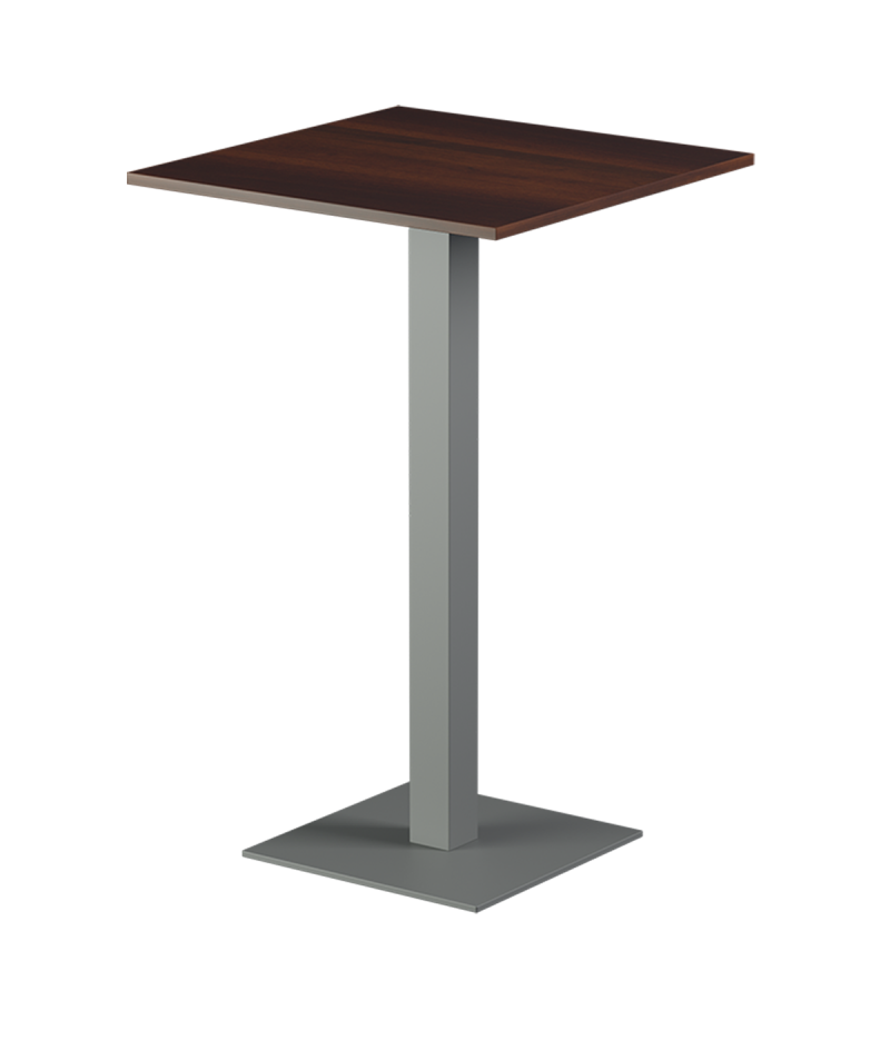 Tisch ALFA BAR Grau mit Laminierte-Platten 18 mm