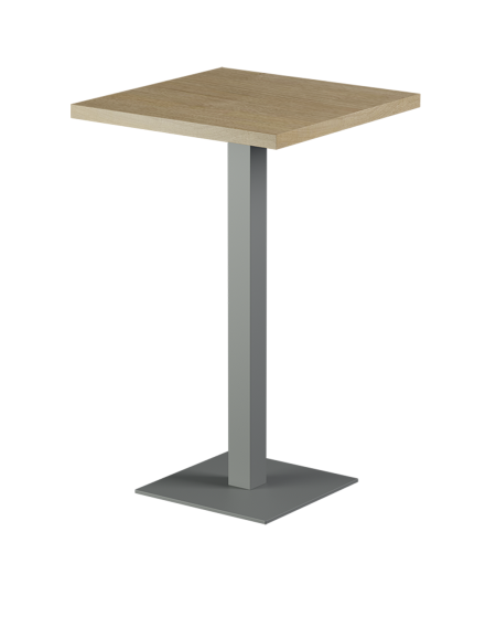 Tisch ALFA BAR Grau mit Laminierte-Platten 18 mm
