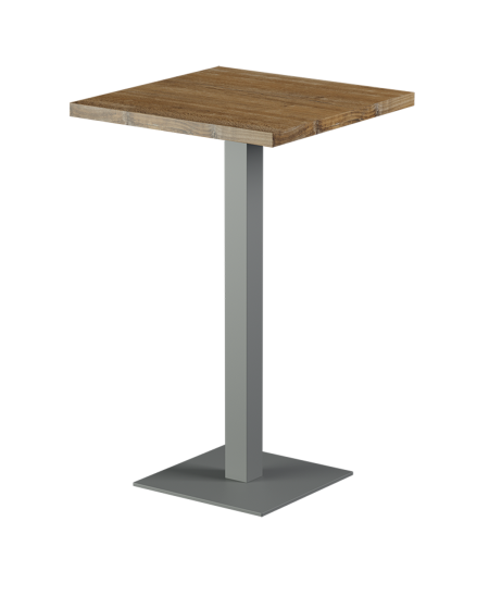 Tisch ALFA BAR Grau mit Laminierte-Platten 18 mm
