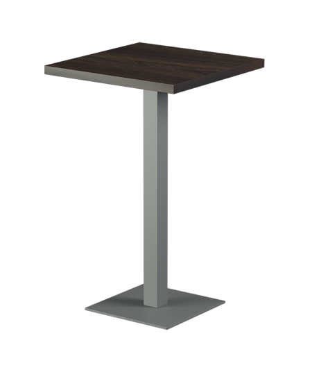 Tisch ALFA BAR Grau mit Laminierte-Platten 18 mm